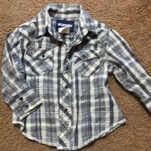 Wrangler Long Sleeve Pearl Snap Shirt